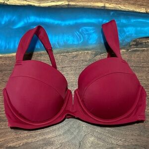 Shade & Shore Burgundy Bikini Top